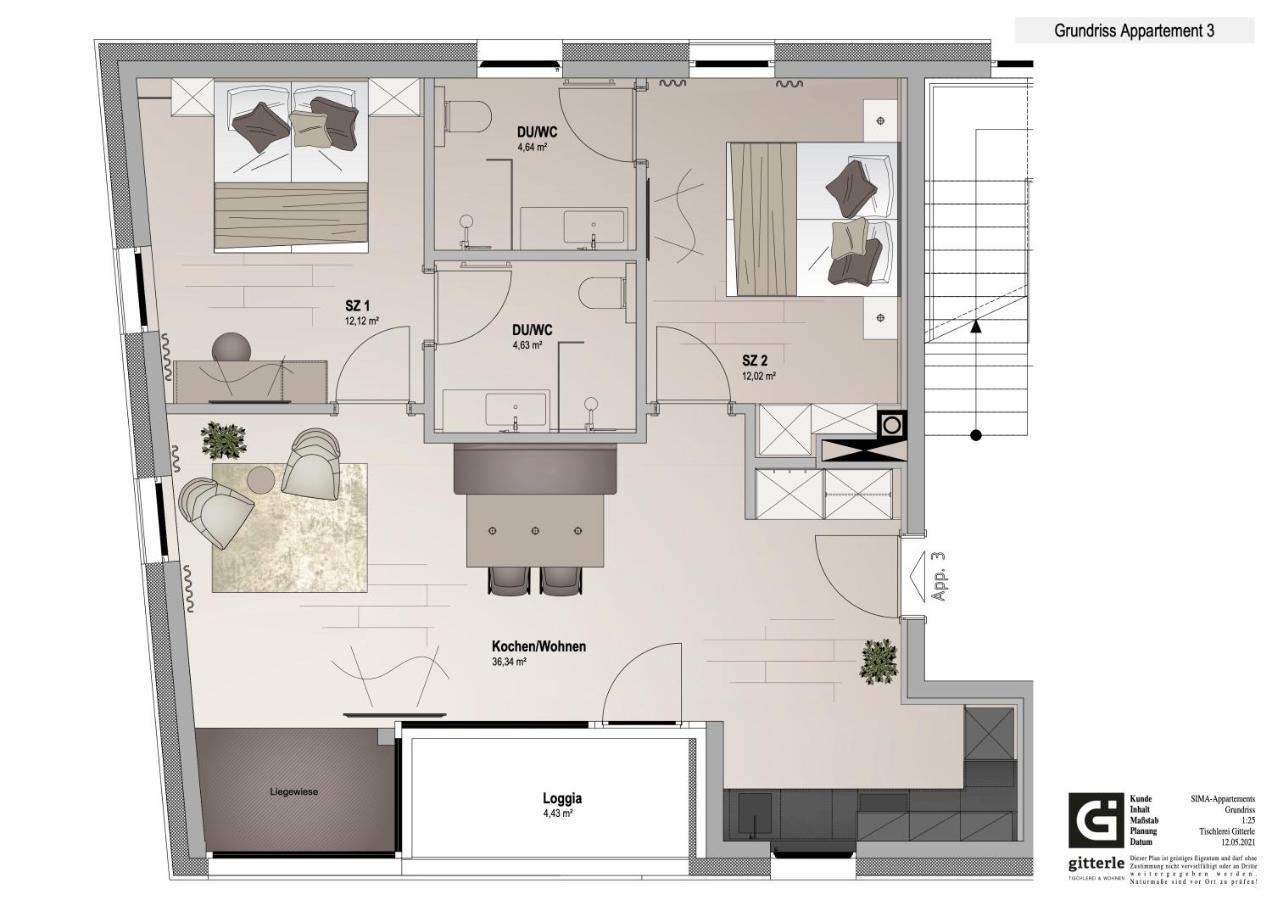 Sima-Apartments แลงเงนเฟลด์ ภายนอก รูปภาพ